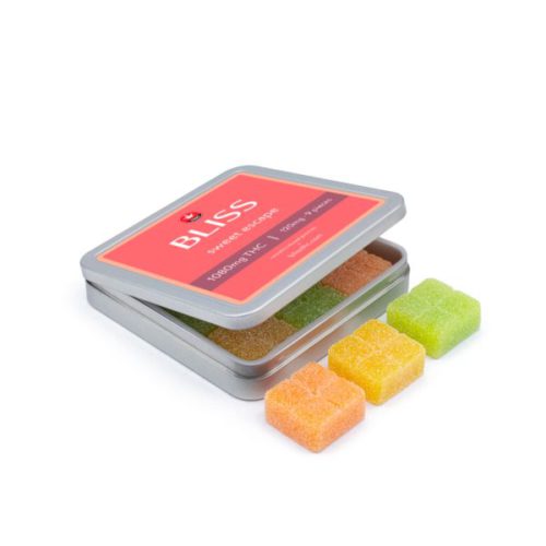 Bliss Sweet Escape THC Cannabis Infused Gummies Edibles 120mg | Canada ...